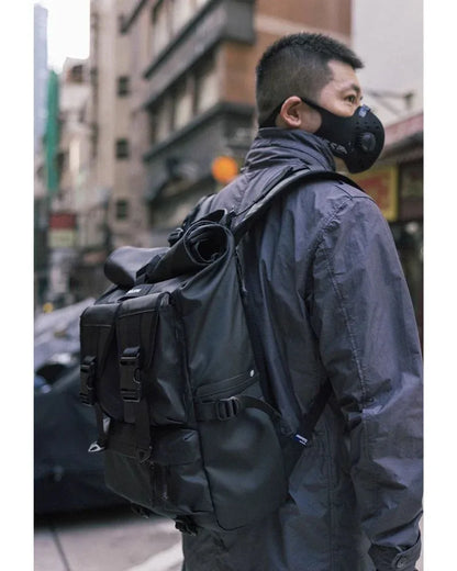 Versatile Adventure-Ready Backpack -  adjustable volume backpack - Adventure-Ready Large Capacity Backpack