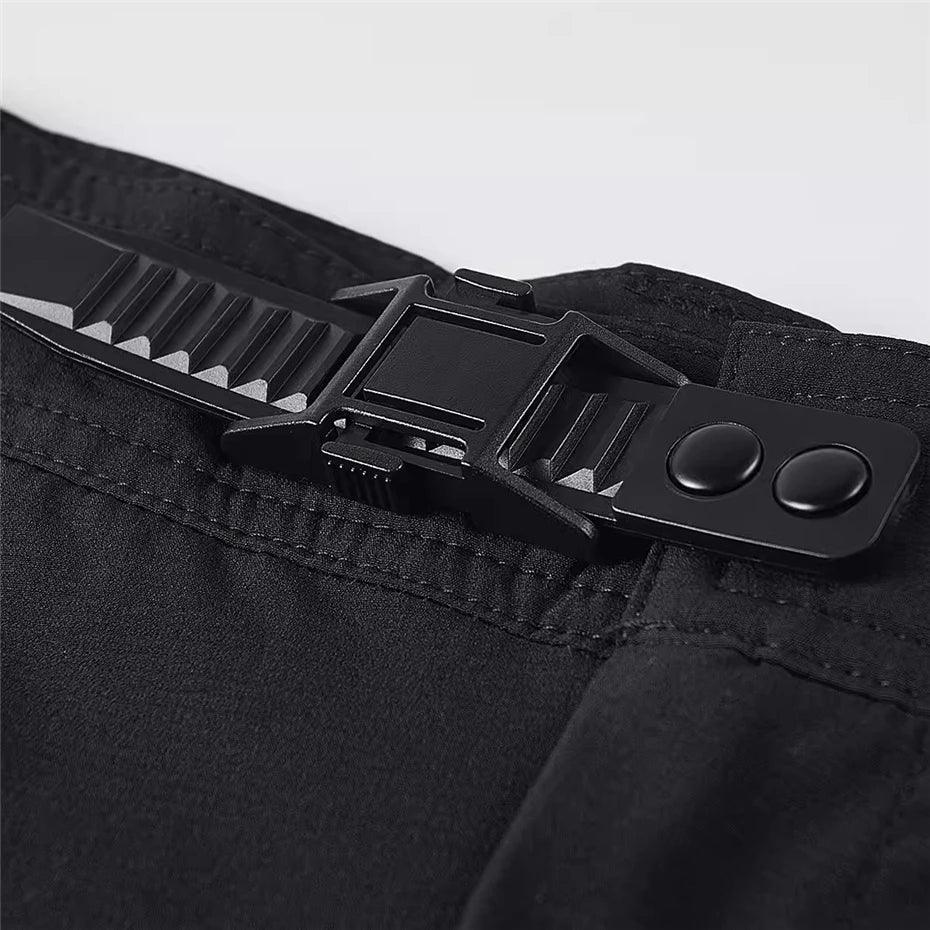 Versatile Black Cargo Pants for Men -  men's pants - Men's Black Cargo Pants for Urban Adventures