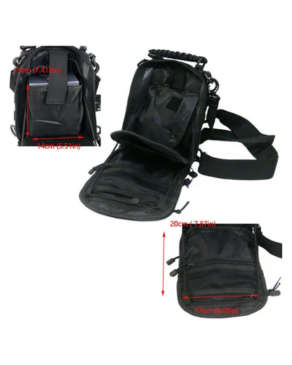Versatile City Adventure Sling -  adjustable strap bag - Tactical Multifunctional Sling Chest Bag for City