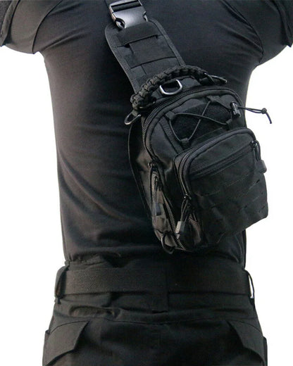 Versatile City Adventure Sling -  adjustable strap bag - Tactical Multifunctional Sling Chest Bag for City