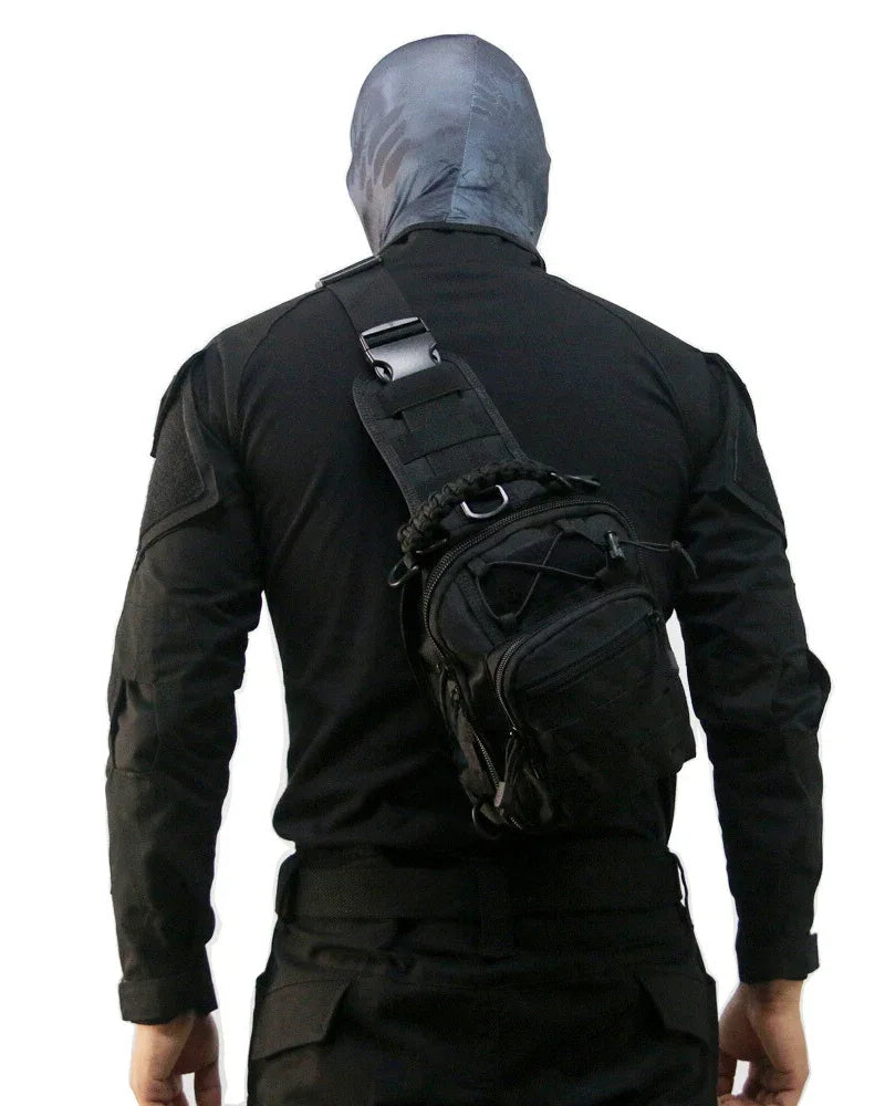 Versatile City Adventure Sling -  chest bag - Tactical Multifunctional Sling Chest Bag for City