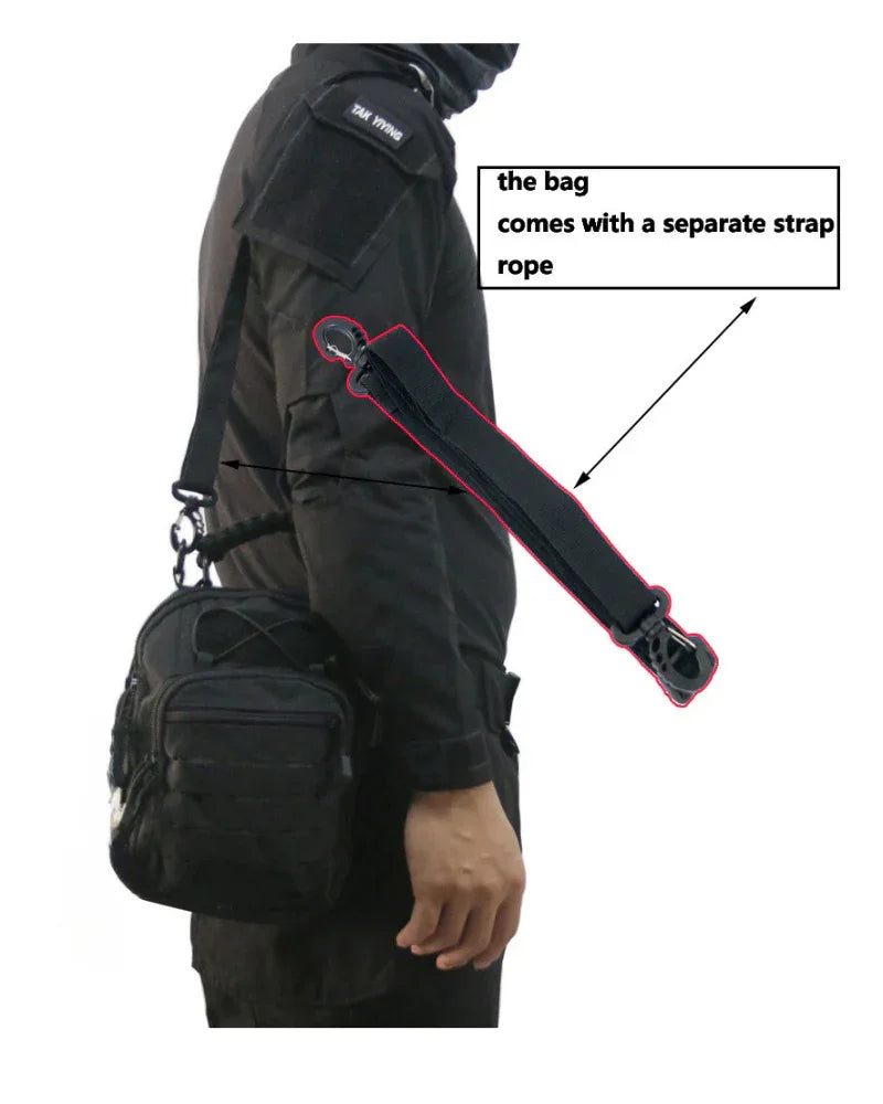 Versatile City Adventure Sling - sling bag - Tactical Multifunctional Sling Chest Bag for City