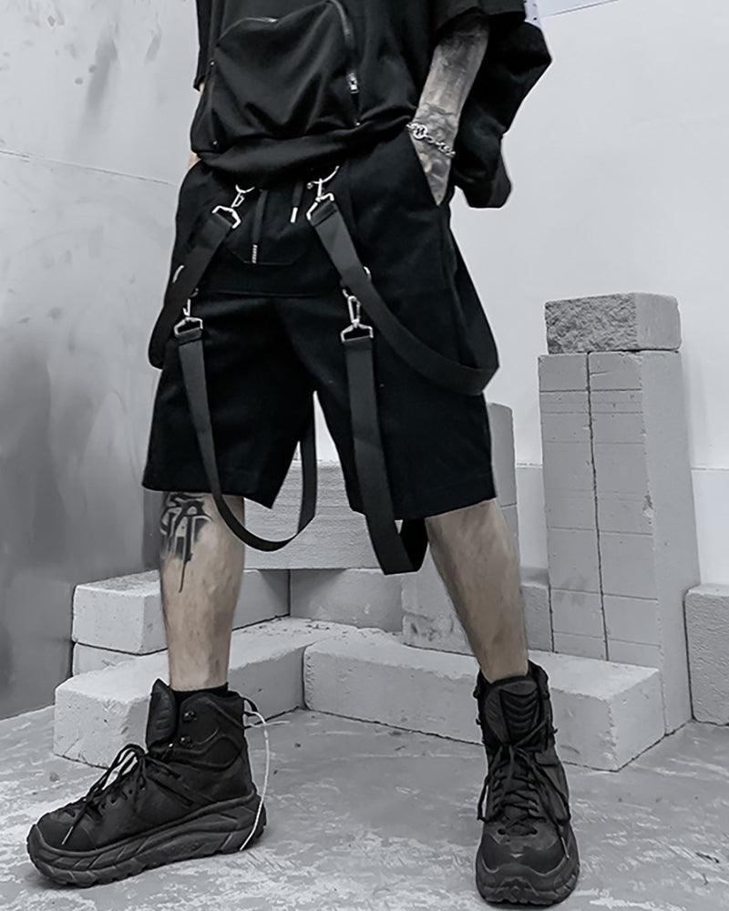 Versatile City Cargo Shorts -  durable urban shorts - Stylish Techwear Cargo Shorts for Urban Style