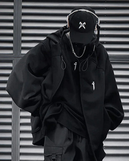 Versatile City Zip Hoodie -  durable - Stylish Versatile City Zip Hoodie for Everyday Wear
