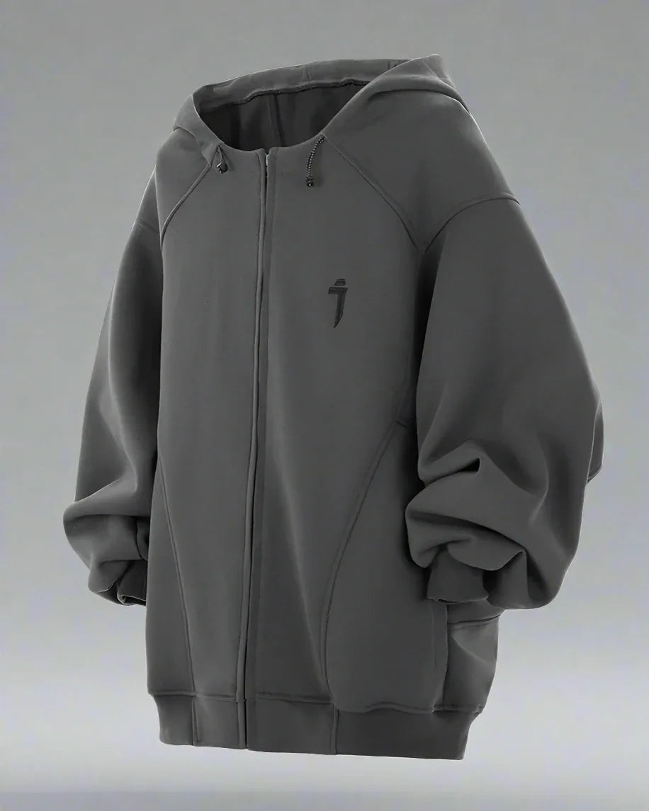 Versatile City Zip Hoodie - streetwear - Stylish Versatile City Zip Hoodie for Everyday Wear