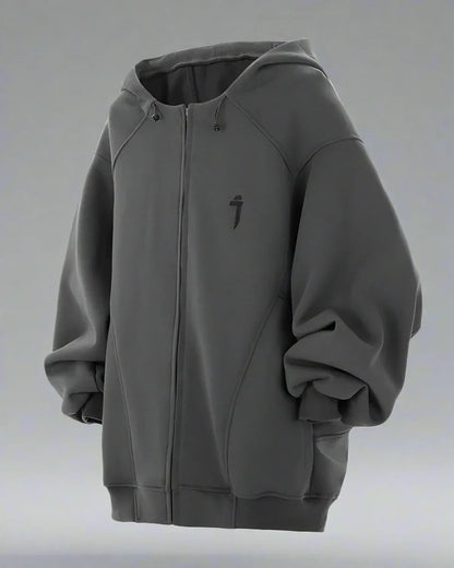 Versatile City Zip Hoodie - streetwear - Stylish Versatile City Zip Hoodie for Everyday Wear