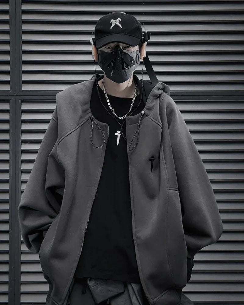 Versatile City Zip Hoodie - streetwear - Stylish Versatile City Zip Hoodie for Everyday Wear