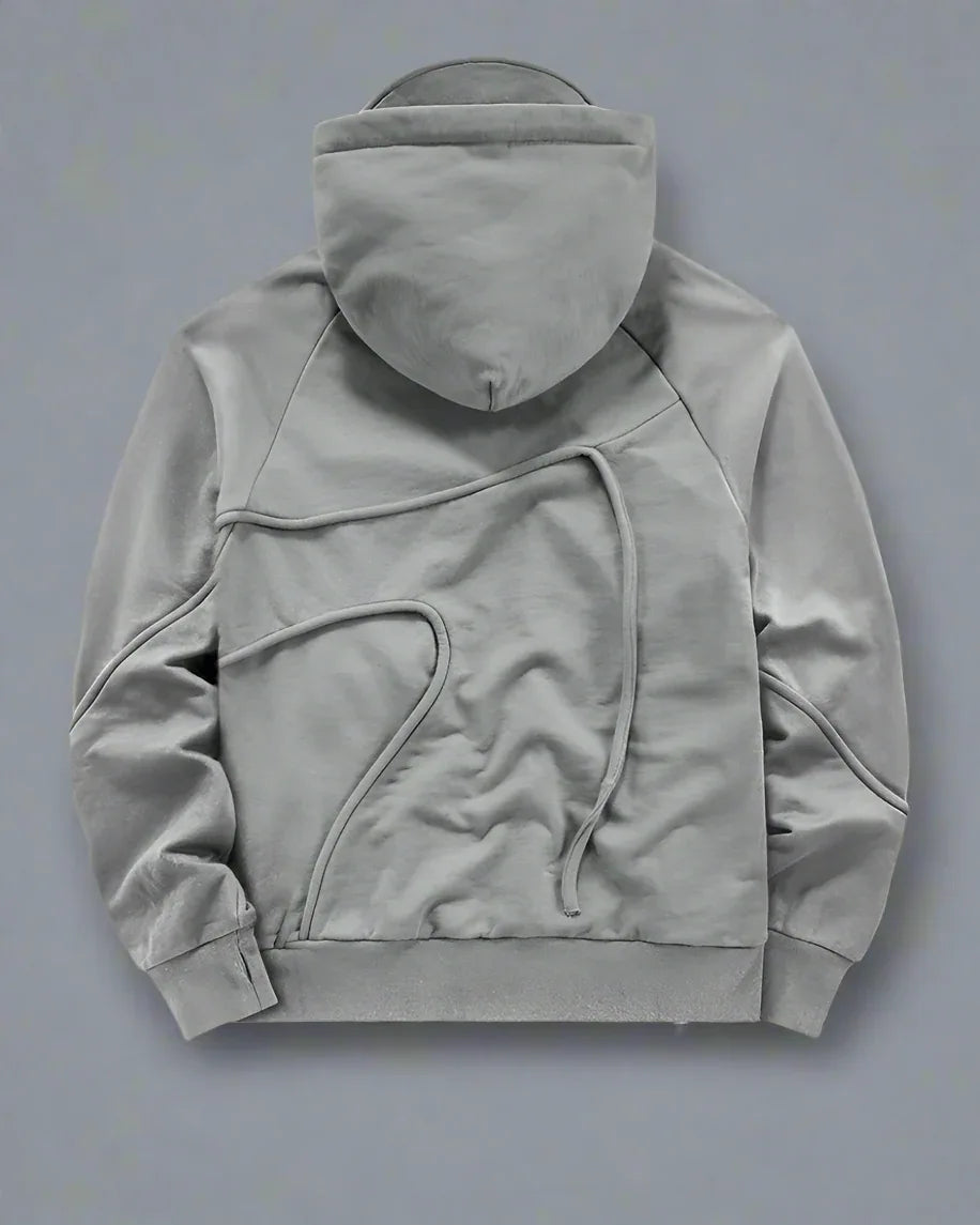 Versatile Hoodie with Hidden Mask -  adjustable coverage hoodie - Versatile Hoodie with Hidden Mask for Urban Comfort