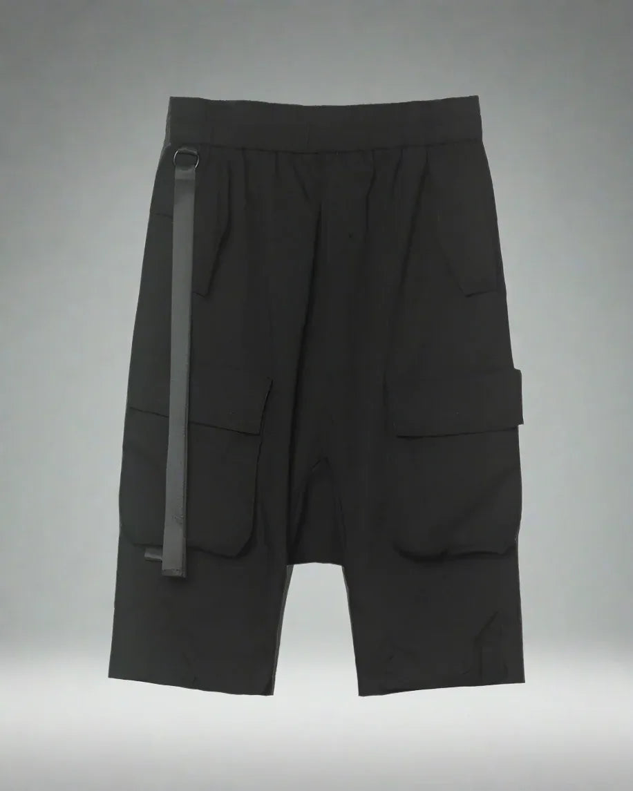 Versatile Long Cargo Shorts -  urban fashion - Versatile Long Cargo Shorts for Urban Comfort