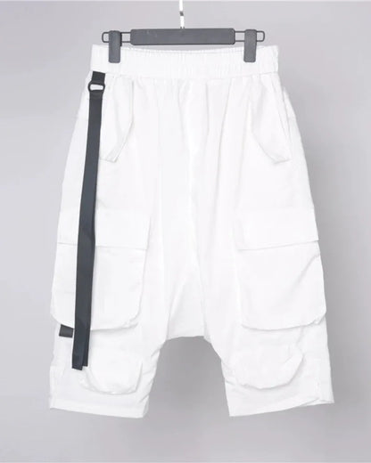 Versatile Long Cargo Shorts -  versatile shorts - Versatile Long Cargo Shorts for Urban Comfort