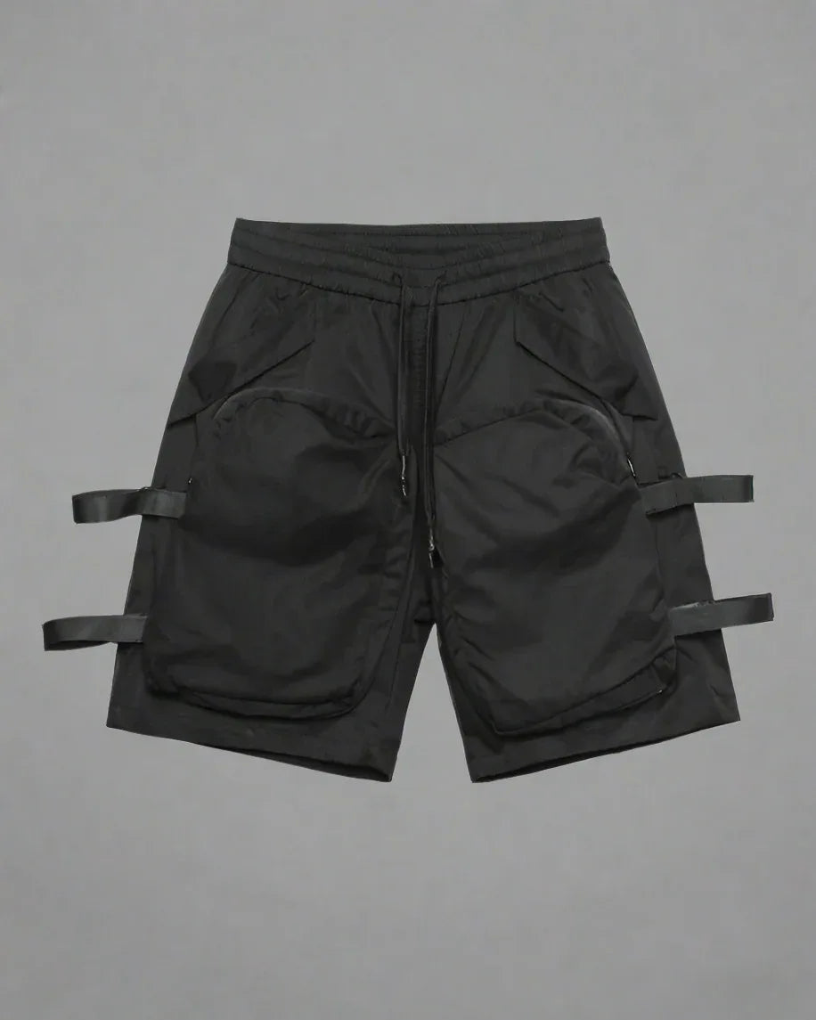 Versatile Multi-Pocket Cargo Shorts -  outdoor wear - Functional Multi-Pocket Cargo Shorts for Adventures