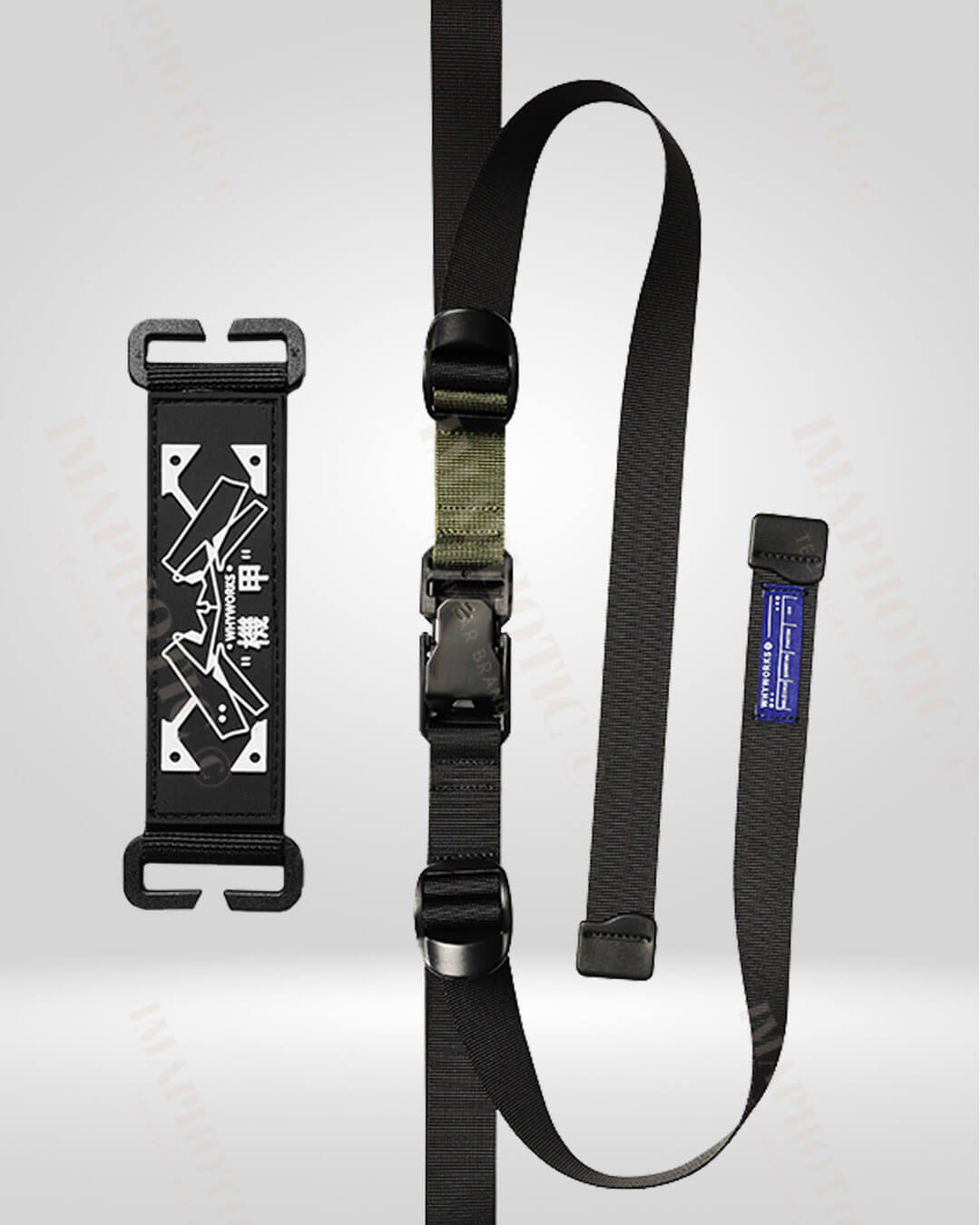 Versatile Nylon Tactical Belt -  adjustable magnetic buckle - Durable Nylon Tactical Belt for Every Adventure