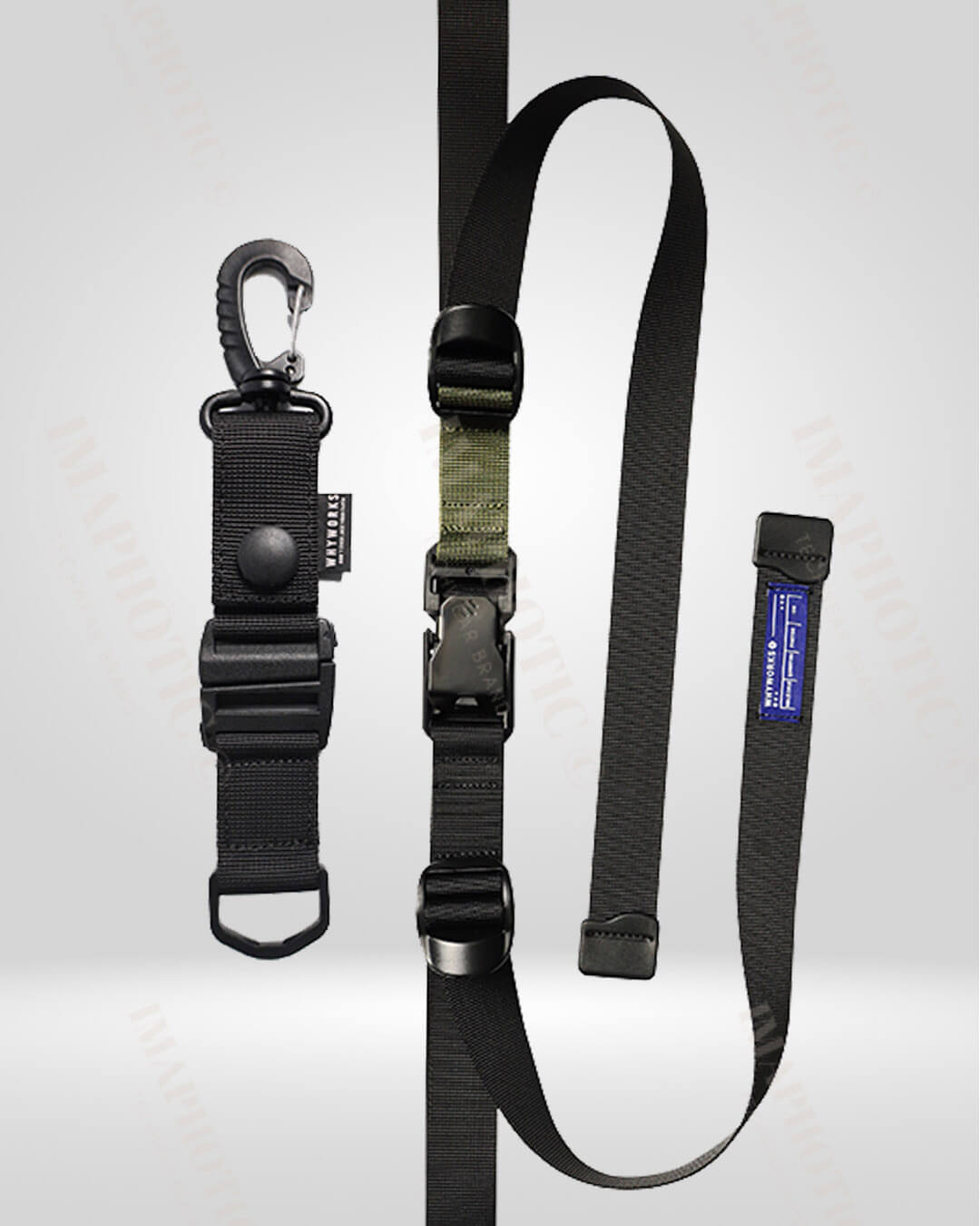 Versatile Nylon Tactical Belt - tactical belt - Durable Nylon Tactical Belt for Every Adventure