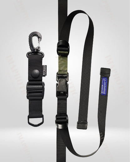 Versatile Nylon Tactical Belt - tactical belt - Durable Nylon Tactical Belt for Every Adventure
