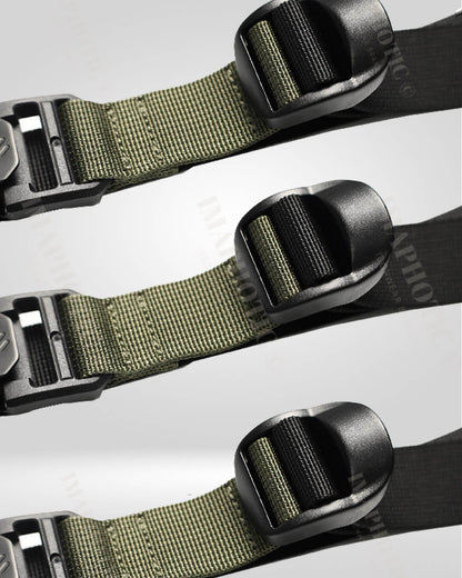 Versatile Nylon Tactical Belt - tactical belt - Durable Nylon Tactical Belt for Every Adventure
