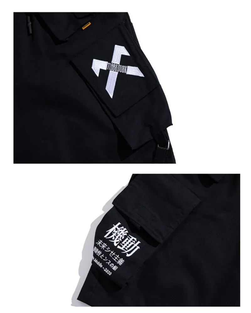 Versatile Tech Cargo Shorts -  streetwear - Functional Cargo Shorts for Streetwear Looks