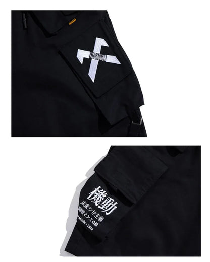 Versatile Tech Cargo Shorts -  streetwear - Functional Cargo Shorts for Streetwear Looks