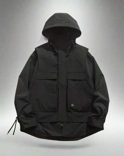 Versatile Tech Layer Jacket -  durable nylon jacket - Comfortable Tech Layer Jacket for Active Living
