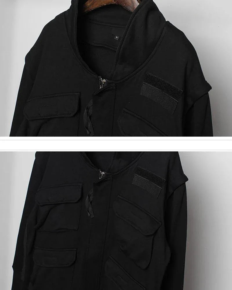 Versatile Urban Cargo Coat - urban coat - Urban Cargo Coat for Everyday Comfort and Style