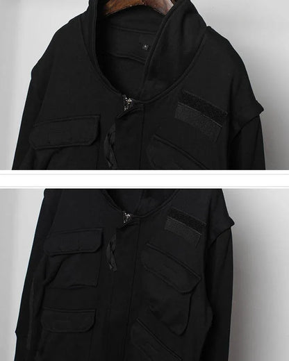 Versatile Urban Cargo Coat - urban coat - Urban Cargo Coat for Everyday Comfort and Style