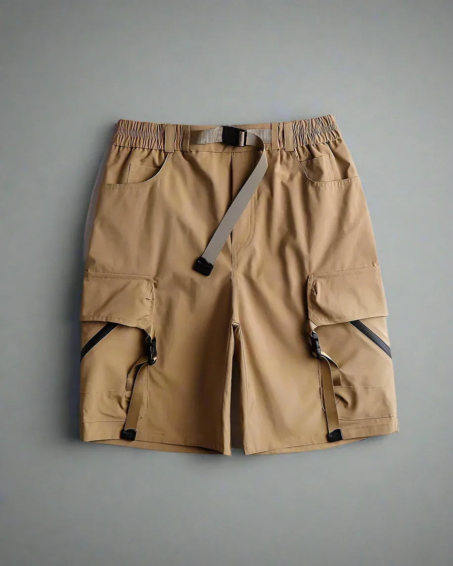 Versatile Urban Cargo Shorts - techwear summer shorts - Urban Cargo Shorts for Stylish Summer Days