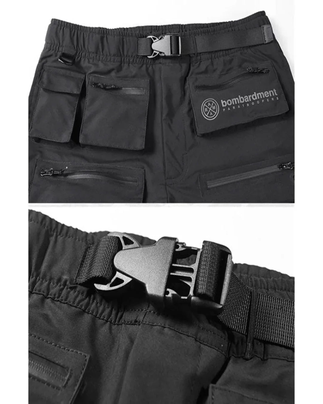 Versatile Urban Utility Shorts -  techwear - Urban Utility Shorts for Active Living