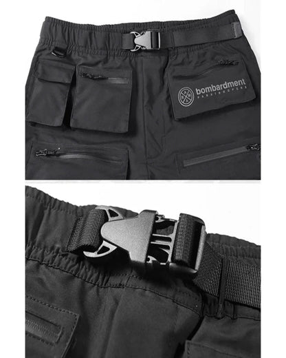 Versatile Urban Utility Shorts -  techwear - Urban Utility Shorts for Active Living