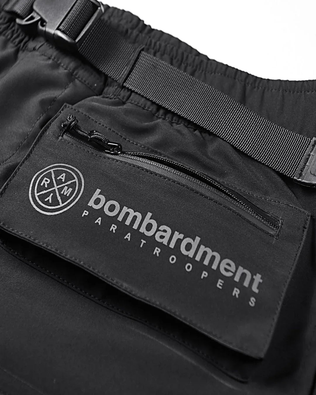 Versatile Urban Utility Shorts -  black design - Urban Utility Shorts for Active Living