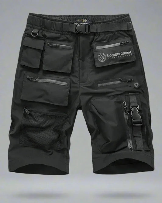 Versatile Urban Utility Shorts - techwear shorts - Urban Utility Shorts for Active Living