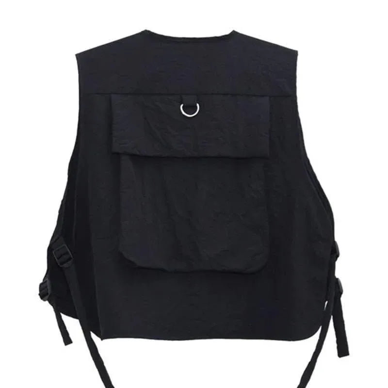Versatile Urban Utility Vest -  techwear vest - Urban Utility Vest for Outdoor Comfort and Style