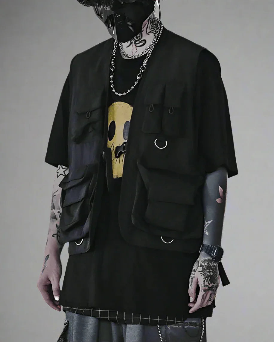 Versatile Urban Utility Vest - utility vest - Urban Utility Vest for Outdoor Comfort and Style
