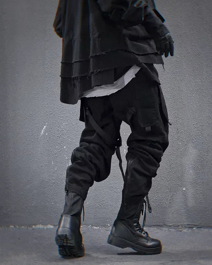 Versatile Utility Cargo Pants -  men's fashion - Urban Cargo Pants with Multiple Pockets