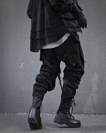 Versatile Utility Cargo Pants -  men's fashion - Urban Cargo Pants with Multiple Pockets