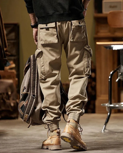 Versatile Utility Cargo Trousers - durable cargo trousers - Functional Techwear Cargo Trousers for All