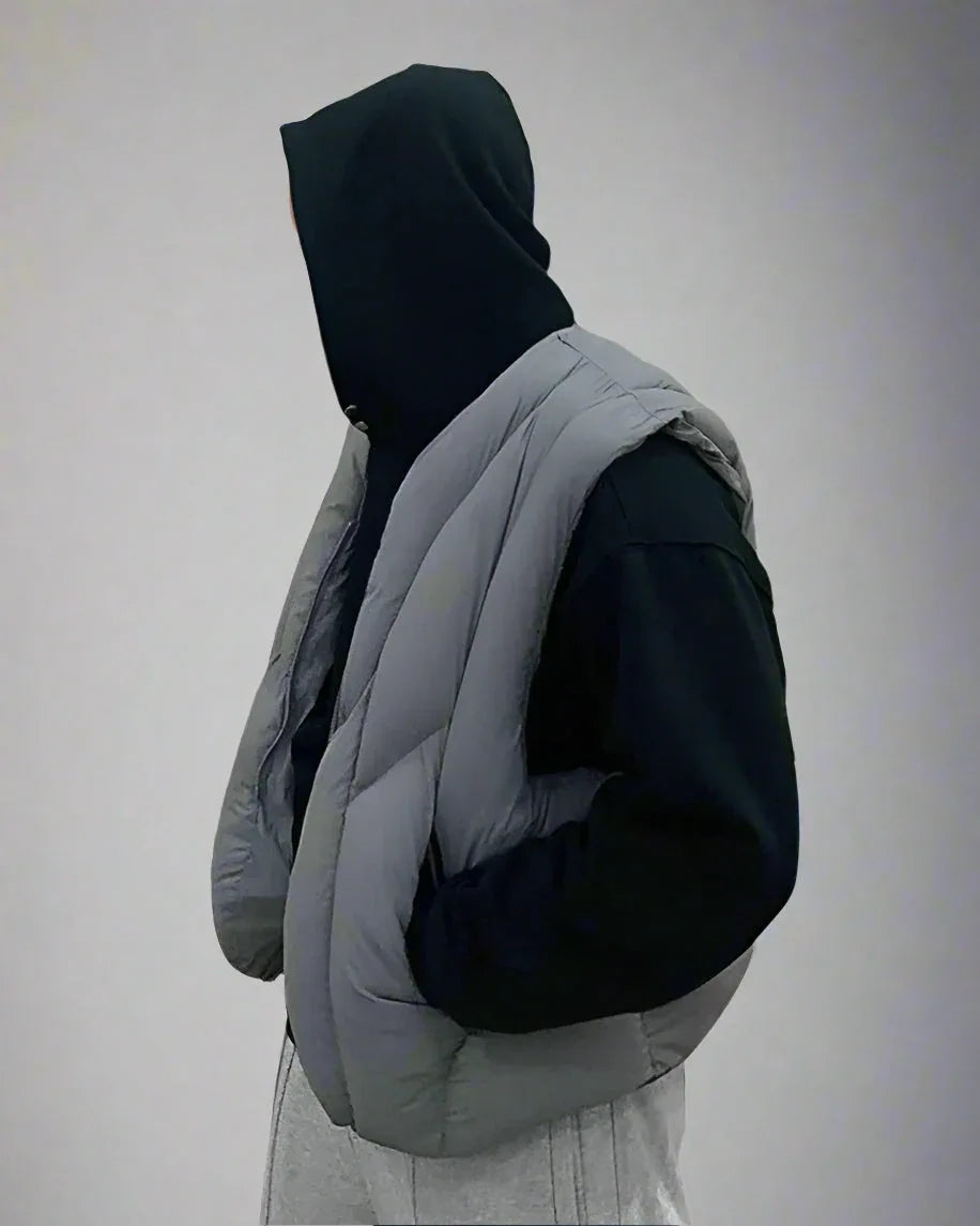 Versatile Winter Utility Vest - functional winter vest - Versatile Winter Utility Vest for Urban Wear