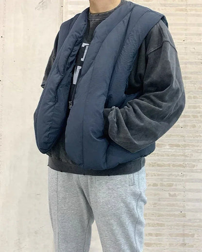 Versatile Winter Utility Vest -  layering - Versatile Winter Utility Vest for Urban Wear