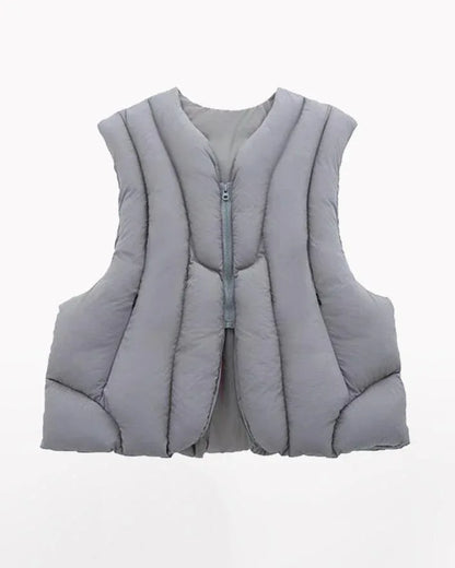 Versatile Winter Utility Vest -  utility vest - Versatile Winter Utility Vest for Urban Wear