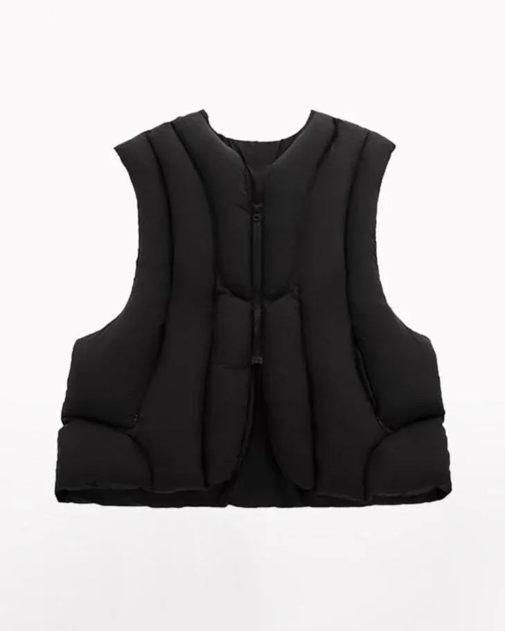 Versatile Winter Utility Vest - winter vest - Versatile Winter Utility Vest for Urban Wear