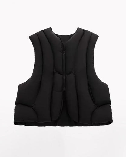Versatile Winter Utility Vest - winter vest - Versatile Winter Utility Vest for Urban Wear