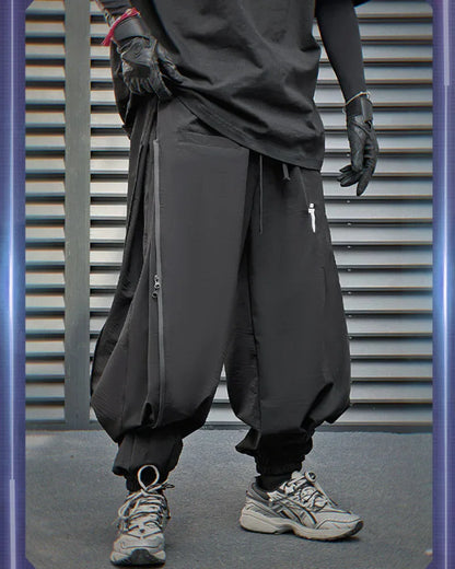 Versatile Zip-Up Cargo Pants -  cooling pants - Cooling Zip-Up Cargo Pants for All-Day Comfort