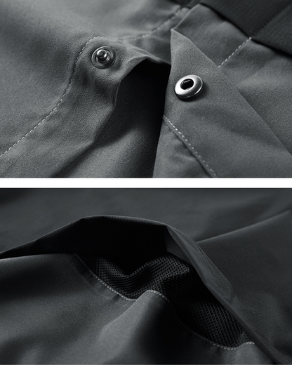 Vibrant Color-Block Utility Shirt -  comfortable shirt - Color-Block Utility Shirt for Modern Style