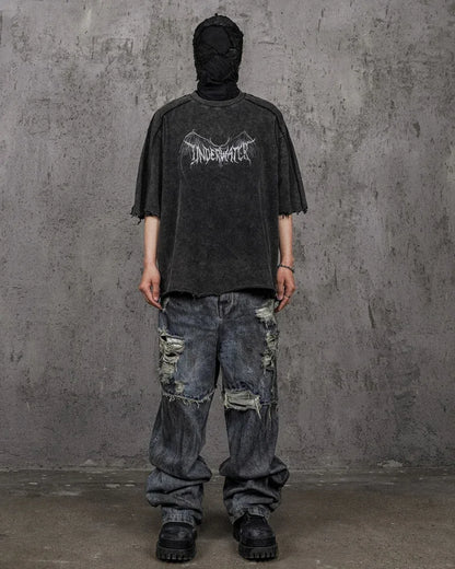 Vintage Demon Skull T-Shirt -  vintage t-shirt - Vintage Demon Skull T-Shirt for Bold Style