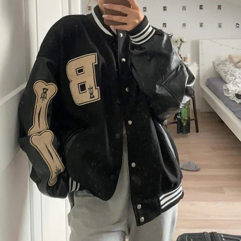 Vintage Varsity Jacket - streetwear fashion - Vintage Varsity Jacket for Unique Streetwear Style