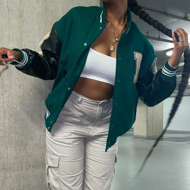 Vintage Varsity Jacket - varsity jacket - Vintage Varsity Jacket for Unique Streetwear Style