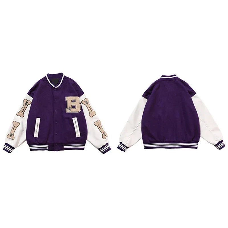 Vintage Varsity Jacket -  vintage - Vintage Varsity Jacket for Unique Streetwear Style