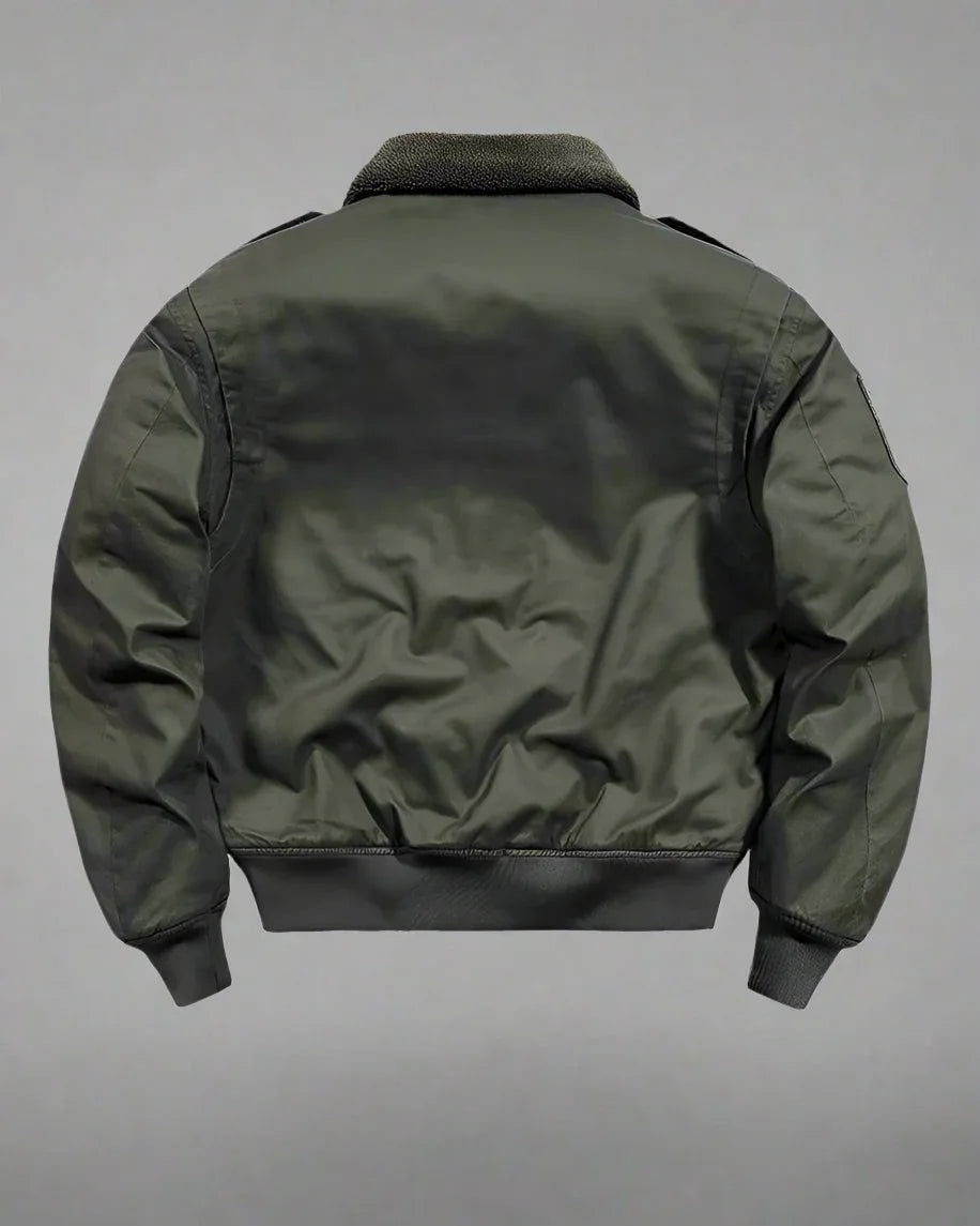 Vintage Winter Tech Jacket -  durable winter bomber - Stylish Vintage Winter Tech Jacket for Men