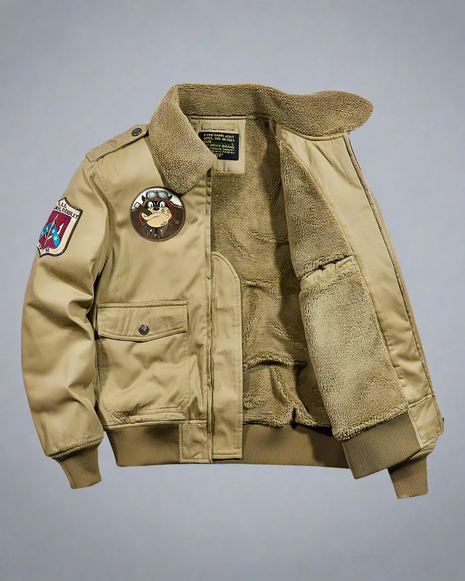 Vintage Winter Tech Jacket -  polyester jacket - Stylish Vintage Winter Tech Jacket for Men