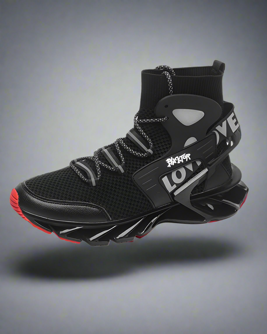 Visionary Reflective Blade Kicks - stylish streetwear shoes - Stylish Techwear Sneakers for Urban Fashion