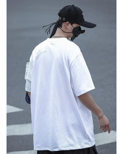 Visionary Reflective Tech Tee -  cyberpunk style - Reflective Tech Tee for Urban Fashion