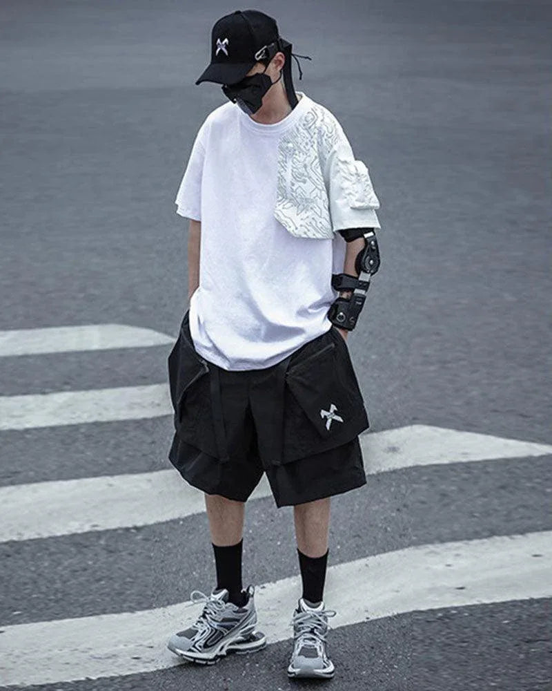 Visionary Reflective Tech Tee -  reflective shirt - Reflective Tech Tee for Urban Fashion